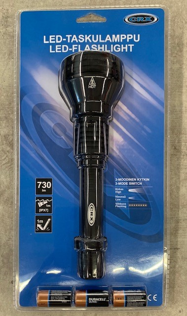 LED TASKULAMPPU 730 LUMEN CRX 3XCR123A CRX229