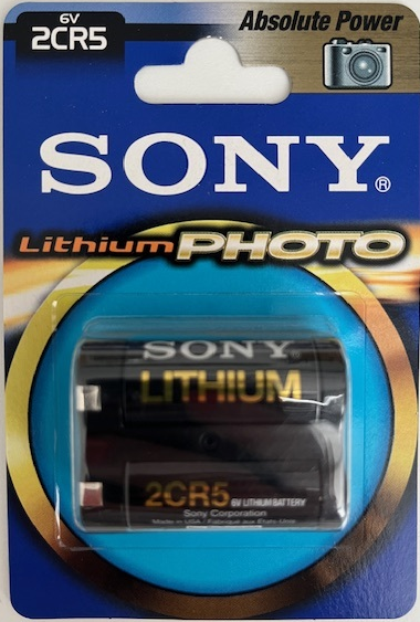 PARISTO SONY 2CR5 *KORVAAVA 23-GP3700* 23-2CR5B1A
