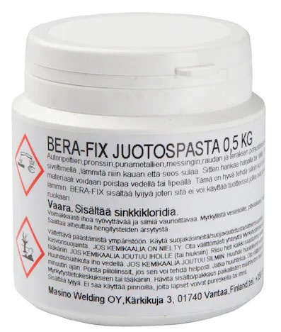 JUOTOSPASTA BERA-FIX 0,5KG 0982200