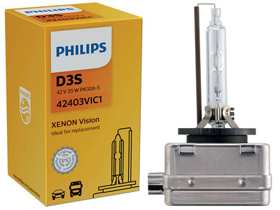 PHILIPS D3S 42V 35W XENON VISION POLTTIMO
