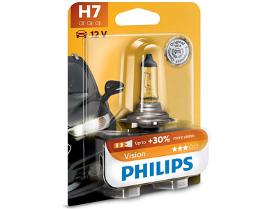 H7 12V55W VISION POLTTIMO BLISTER