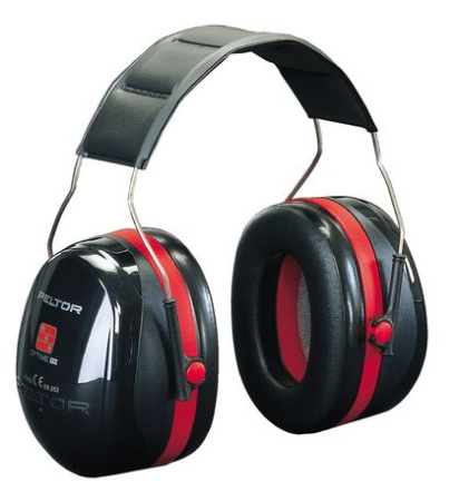 3M PELTOR H540A-411-SV OPTIME III KUULONSUOJAIN PÄÄLAKISANGALLA  SNR 35DB