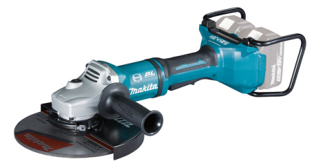 MAKITA DGA900ZX1 KULMAHIOMAKONE 230MM JARRULLA 2X18V, TURVAKYTKIN, HIILIHARJATON. RUNKOVERSIO