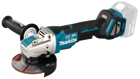 MAKITA DGA519Z KULMAHIOMAKONE 125MM JARRULLA 18V, X-LOCK, SÄÄDETTÄVÄ, TURVAKYTKIN, HIILIHARJATON. RUNKOVERSIO