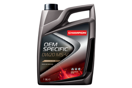 CHAMPION OEM SPEC 0W20 MS-V 5L