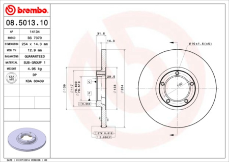 JARRULEVY MM TRANSIT ETEEN 77-92 BREMBO