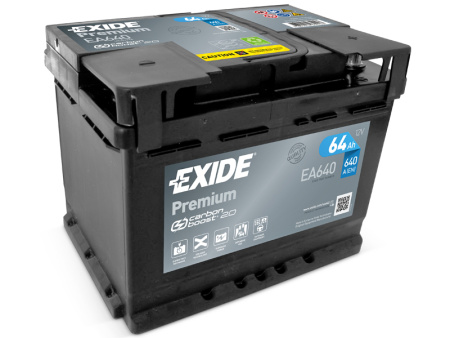 EXIDE-AKKU PREMIUM EA640 64AH