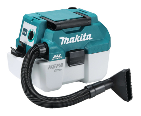 MAKITA DVC750LZ IMURI 18V, HIILIHARJATON, 1,3/1,6M³/MIN, 6,7KPA, 2-NOPEUTTA, 7,5L TANK. RUNKOVERSIO