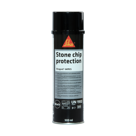 SIKAGARD-6470S MUSTA 500ML