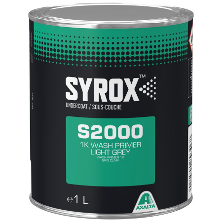 SYROX S2000 HAPPOPOHJAMAALI VAALEANHARMAA 1L
