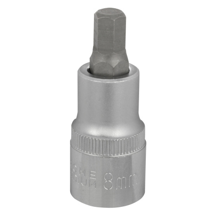 KUUSIOKOLOKÄRKIHYLSY 1/2" S2 8MM