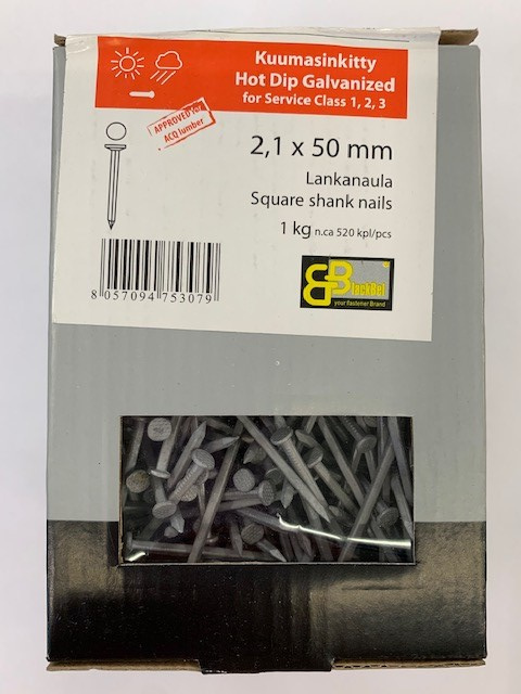 LANKANAULA  50X2,1MM 1KG CE KUUMASINKITTY LNKS050-1