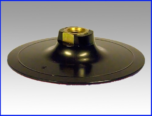 TARRA-ALUSTA 125MM X M14, KOVA, VELCRO 1611125M14