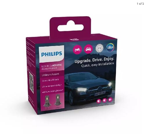LED H7/H18 12V ULTINON ACCESS 2500 PARI, EI TIELII 11972U2500CX