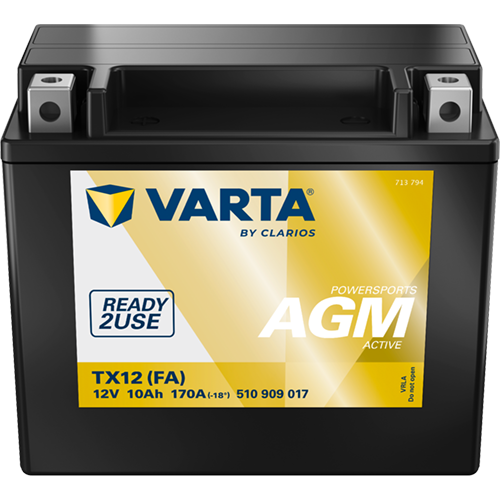VARTA PS AGMACT TX12 FA 510909017K542