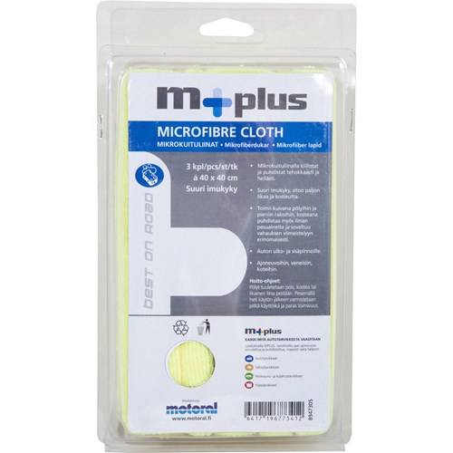 M+ MIKROKUITULIINAT 3 KPL 40X40CM (ME 4) 8947305