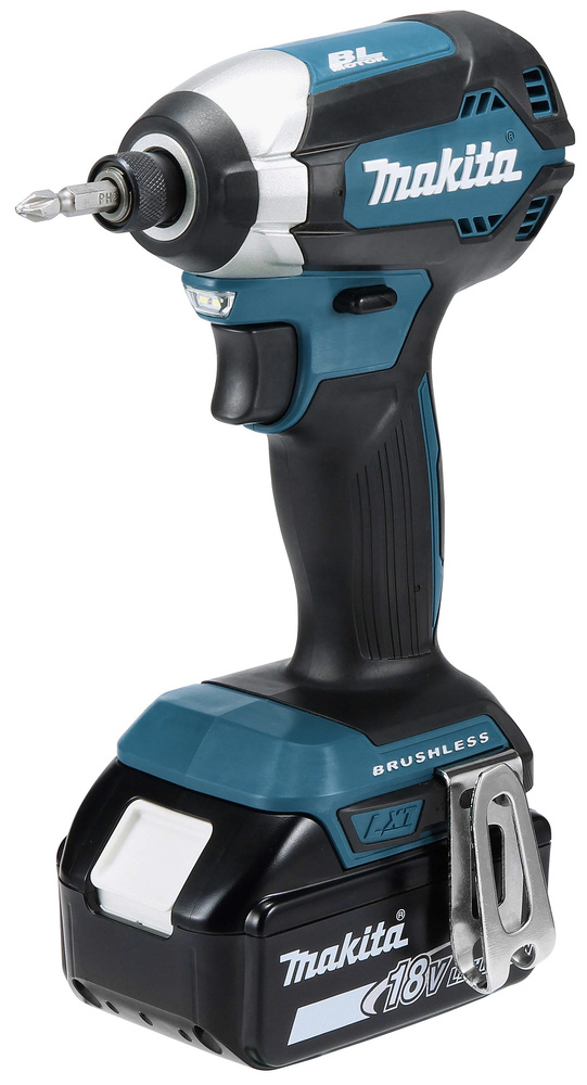 MAKITA DTD153RTJ ISKEVÄ RUUVINVÄÄNNIN 18V, HIILIHARJATON, 2X5,0AH, 170NM MAK-DTD153RTJ