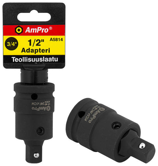 AMPRO VOIMAHYLSYADAPTERI 3/4"-1/2" PITUUS 56MM A5814