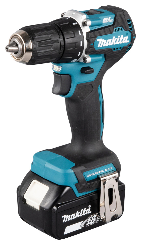 MAKITA DDF487RG PORAKONE 18V, 1X6,0AH, HIILIHARJATON, 40/25NM, 1,6KG MAK-DDF487RG