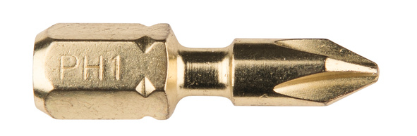 RUUVAUSKÄRKI IMPACT GOLD PH1, 25MM, 2KPL. ISKEVÄLLE RUUVINVÄÄNTIMELLE MAK-B-28329