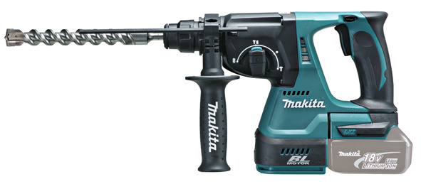MAKITA DHR242Z PORAVASARA 18V, HIILIHARJATON, SDS-PLUS, 2,0J, LED VALO. RUNKOVERSIO MAK-DHR242Z