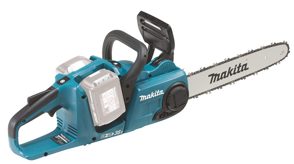 MAKITA DUC353Z KETJUSAHA 2X18V, HIILIHARJATON, LAIPPA 350MM, 20 M/S. RUNKOVERSIO MAK-DUC353Z