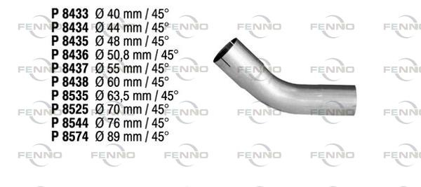 MUTKA 51 MM 45° FEN-P8436