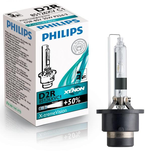 PHILIPS D2R X-TREMEVISION +50% XENON 85126XVC1-4219