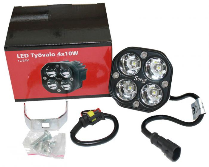 LED TYÖVALO 4"10W CREE MR-2278