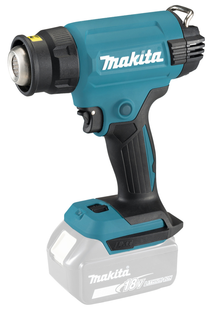 MAKITA DHG181ZJ KUUMAILMAPUHALLIN 18V, 150-550C°, 120/220L/MIN, NELJÄ SUULAKETTA. RUNKOVERSIO MAK-DHG181ZJ