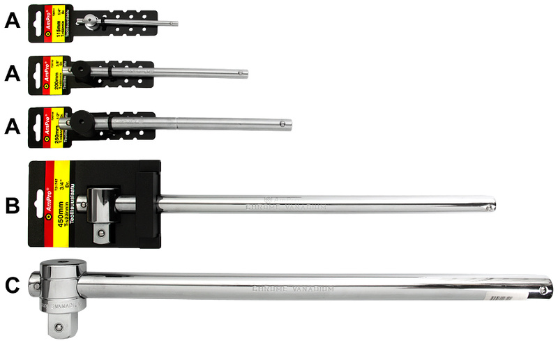 T-VÄÄNNIN 3/4" 450 MM T20747