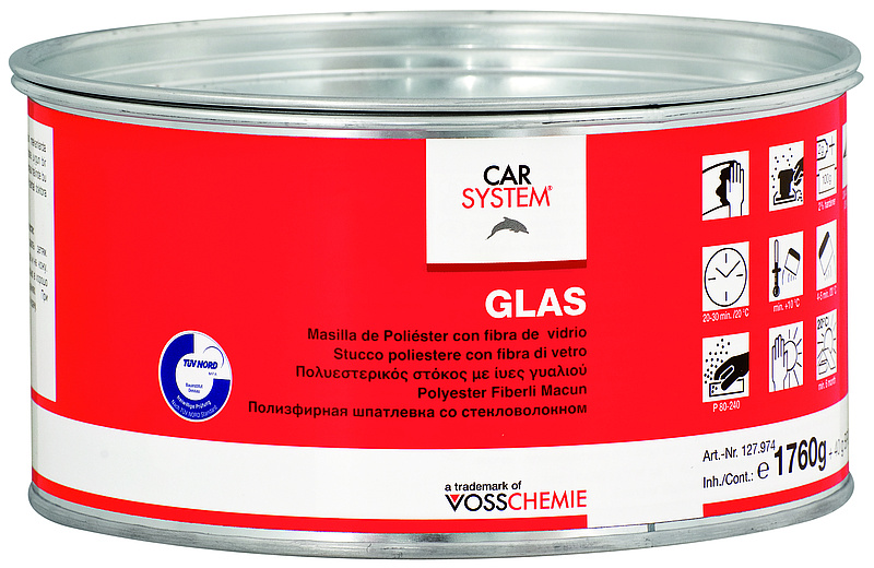 GLAS LASIKUITUVAHVISTEINEN TÄYTTÖKITTI 1,8 KG + BPO KOV. 127974