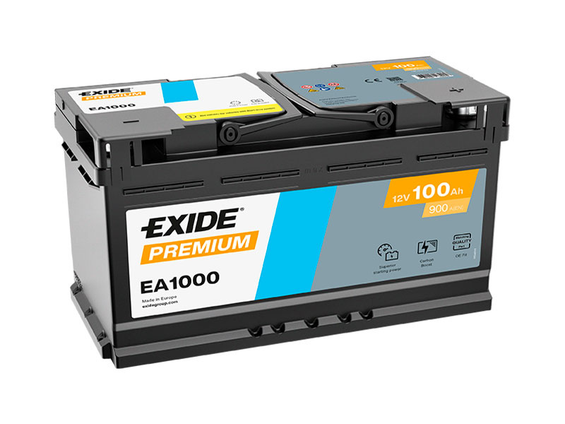 EXIDE-AKKU PREMIUM EA1000 100AH EA1000-1102