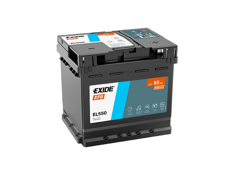 EXIDE-AKKU EFB EL550 55AH EL550-1102