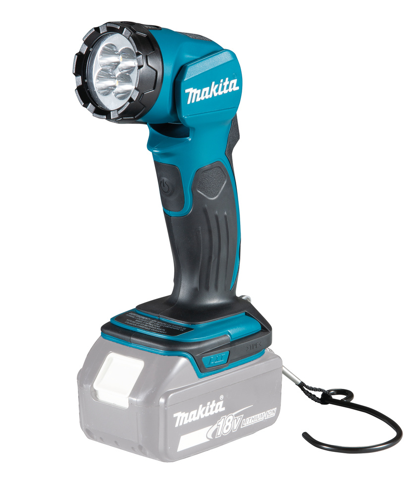MAKITA DML815 KÄSIVALAISIN LXT AKKU. 160 LUMEN. KÄÄNNETTÄVÄ VALAISINPÄÄ. RUNKOVERSIO MAK-DML815